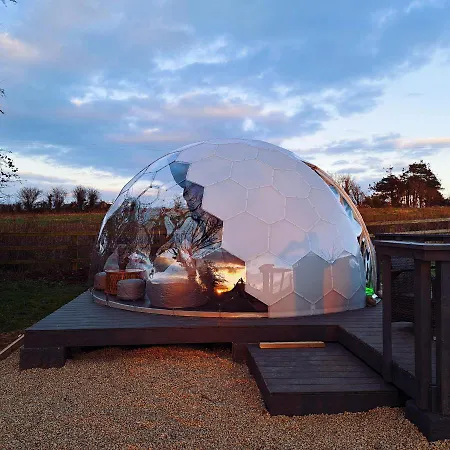 Luxury Glamping Dome With Views Of The Burren Villa Boston Exterior photo