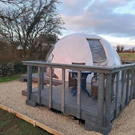 Luxury Glamping Dome With Views Of The Burren Villa Boston Exterior photo